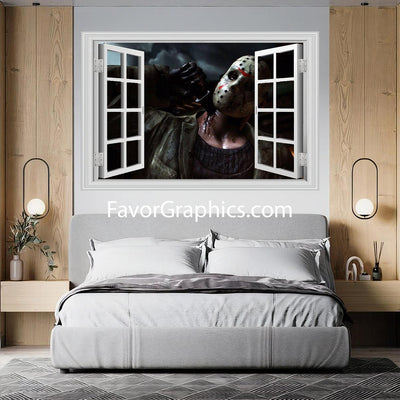 Jason Voorhees Vinyl Wall Art Decal Sticker Poster Print Mural