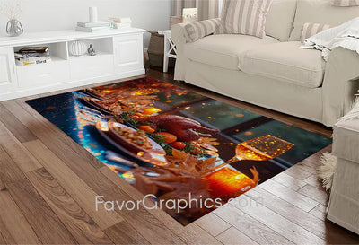 Thanksgiving Home Bedroom Decor Rug Carpet Mat