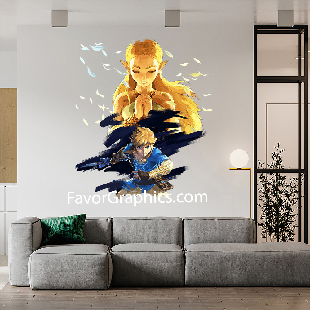 The Legend Of Zelda Home Room Wall Vinyl Decal Sticker Mural Poster