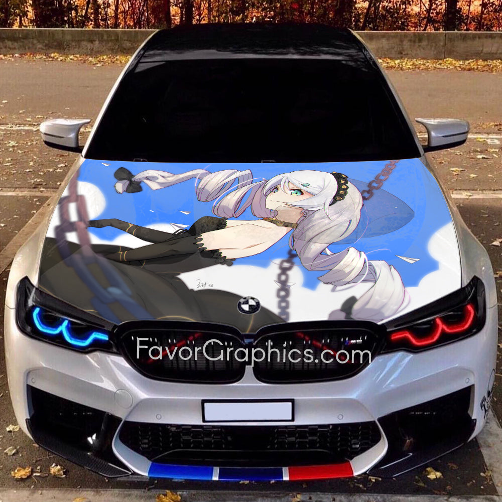 Kiana Kaslana Itasha Car Vinyl Hood Wrap Decal Sticker