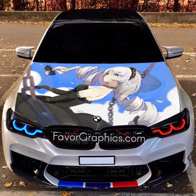 Kiana Kaslana Itasha Car Vinyl Hood Wrap Decal Sticker