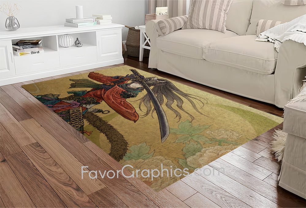 Samurai Home Bedroom Decor Rug Carpet Mat