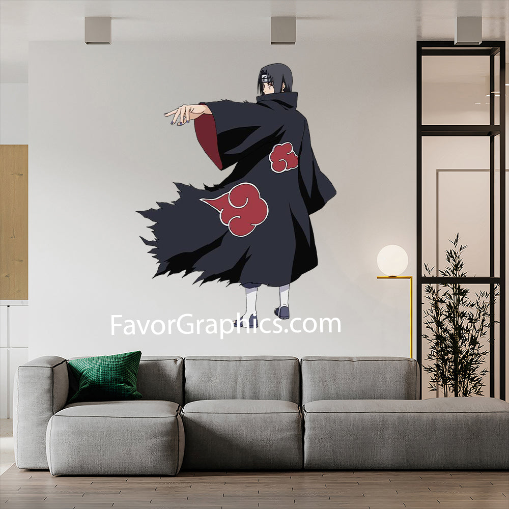 Itachi Uchiha Home Room Wall Vinyl Decal Sticker Mural Poster