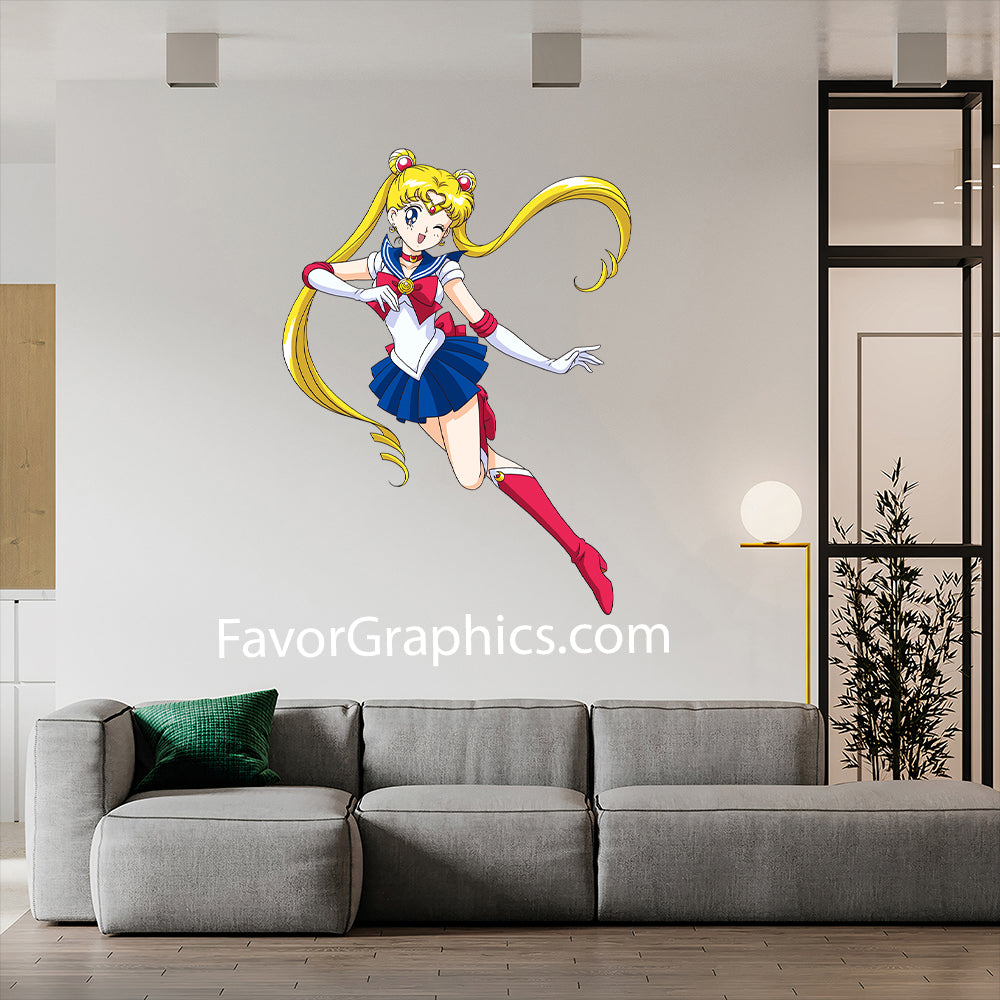 Sailor Moon Home Room Wall Vinyl Decal Sticker Mural Poster