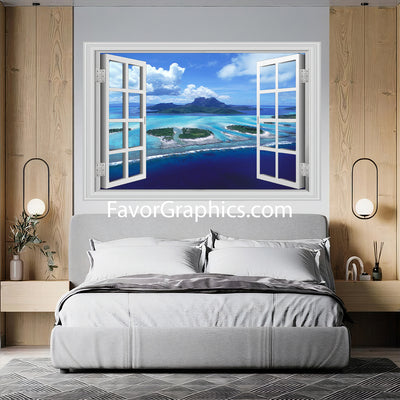 Beach Vinyl Wall Art Decal Sticker Poster Print Mural