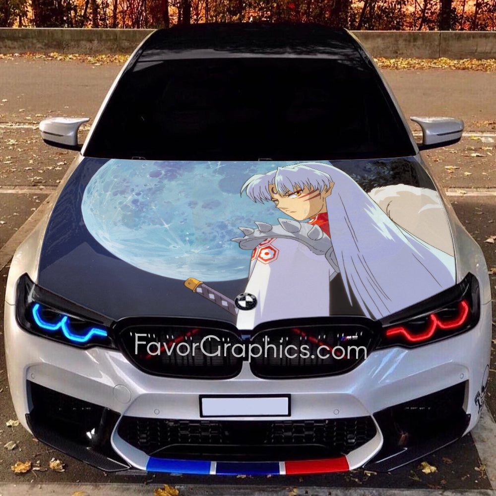 Sesshōmaru (InuYasha) Itasha Car Vinyl Hood Wrap Decal Sticker