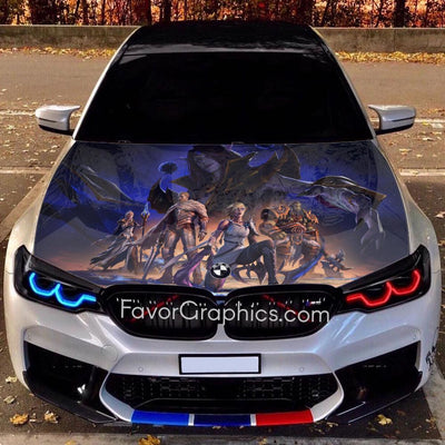 World of Warcraft Itasha Car Vinyl Hood Wrap Decal Sticker