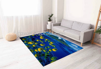 Butterflyfish Home Bedroom Decor Rug Carpet Mat