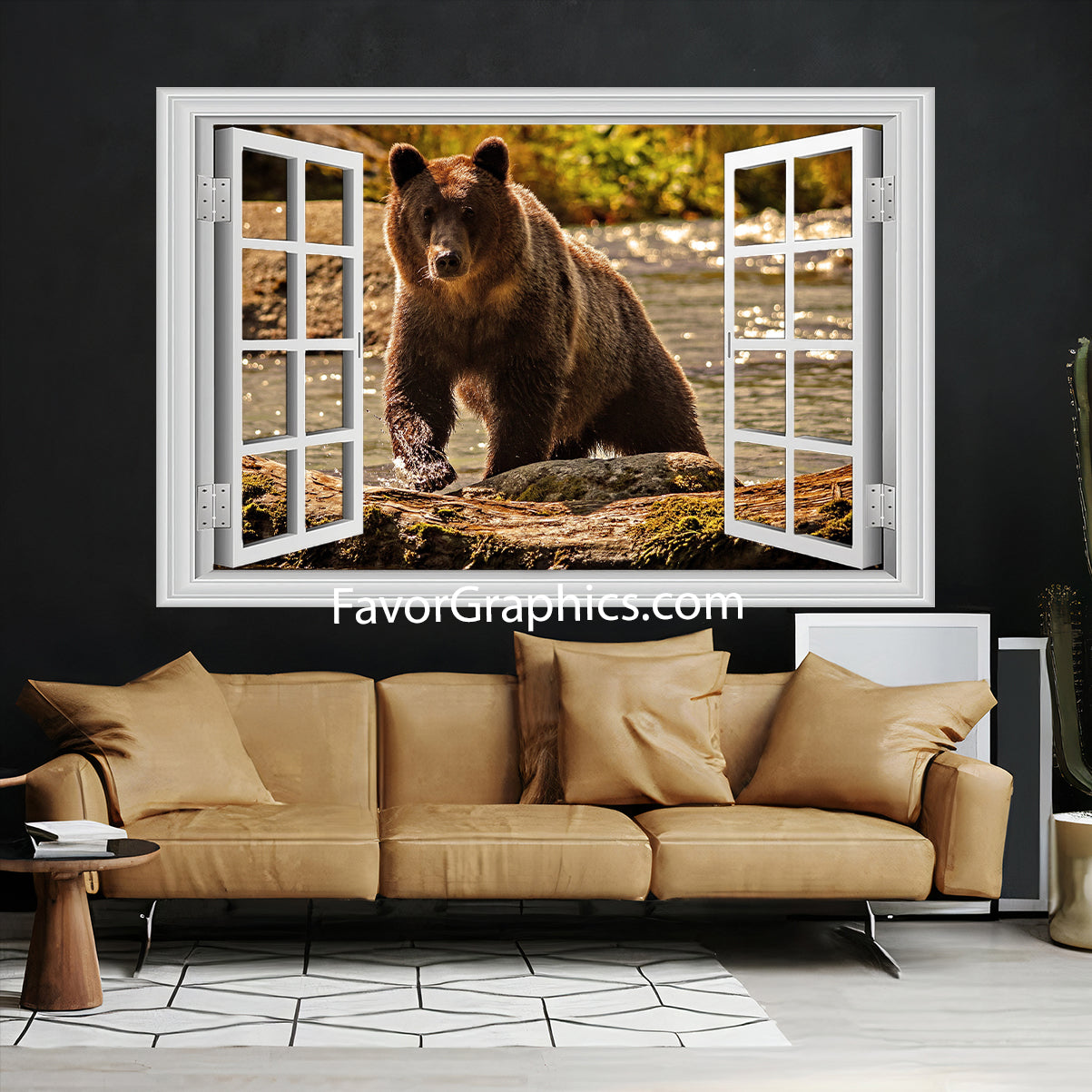 Bear Vinyl Wall Art Decal Sticker Poster Print Mural