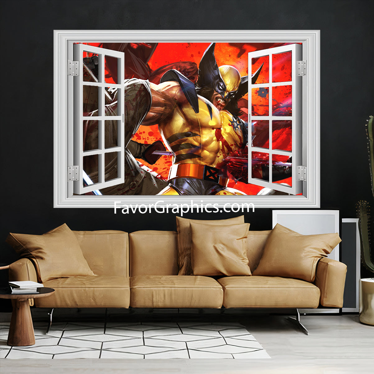 Wolverine Vinyl Wall Art Decal Sticker Poster Print Mural