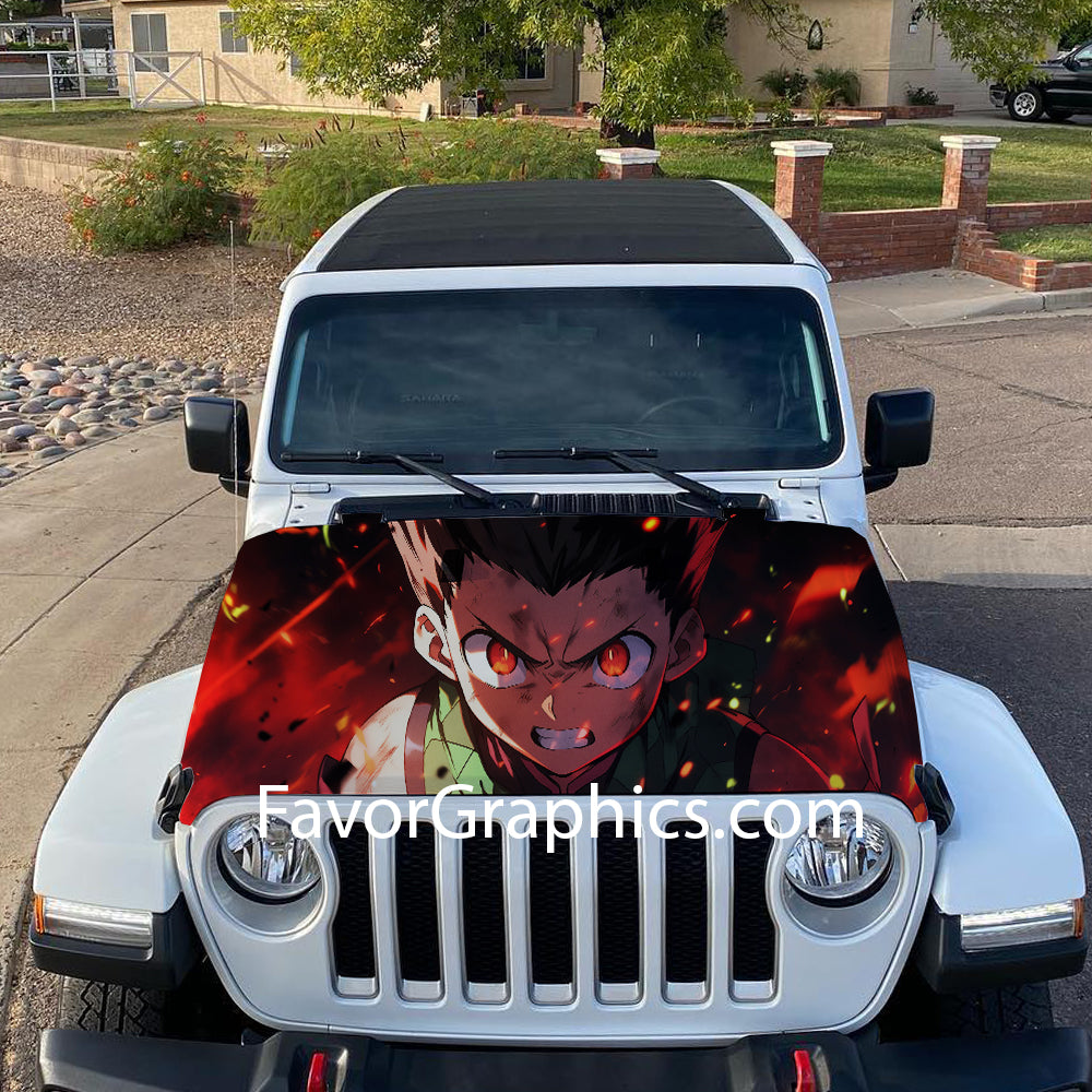 Hunter x Hunter Gon Freecss Car Vinyl Hood Wrap