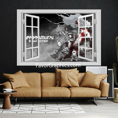 Afro Samurai Vinyl Wall Art Decal Sticker Poster Print Mural