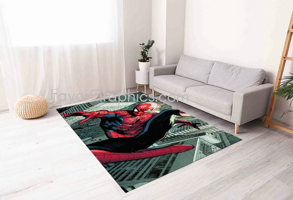 Spider-Man Home Bedroom Decor Rug Carpet Mat