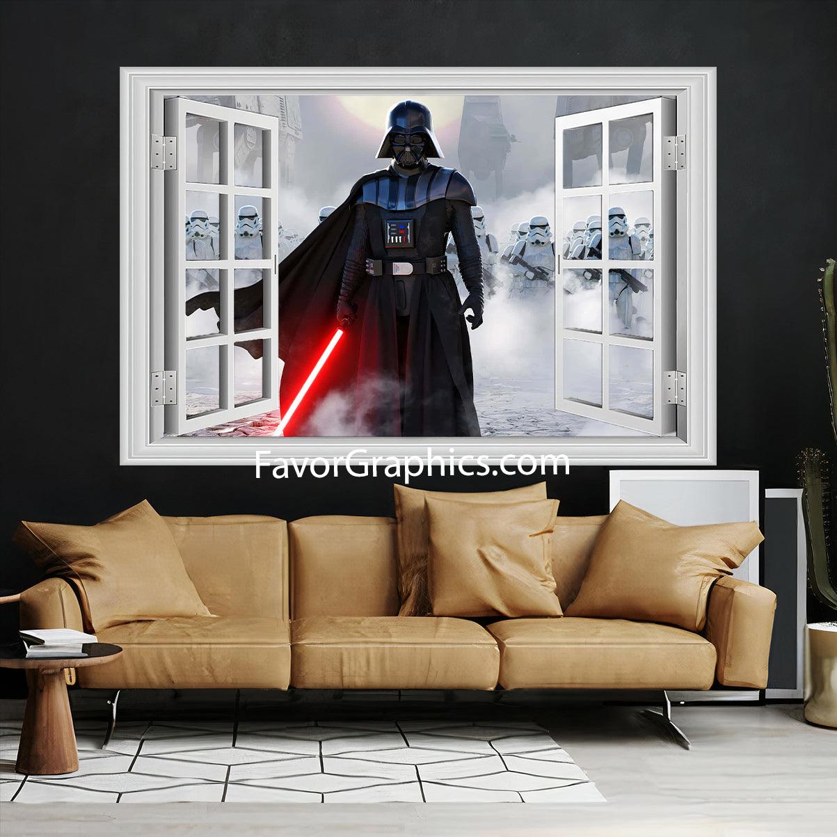 Darth Vader Vinyl Wall Art Decal Sticker Poster Print Mural