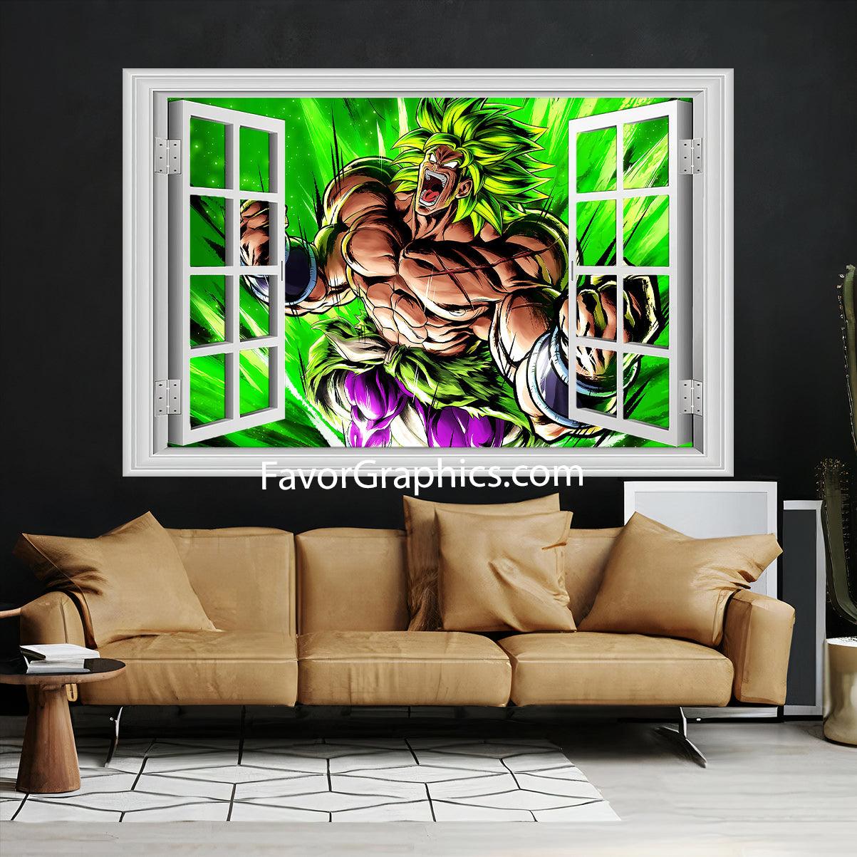 Broly Vinyl Wall Art Decal Sticker Poster Print Mural