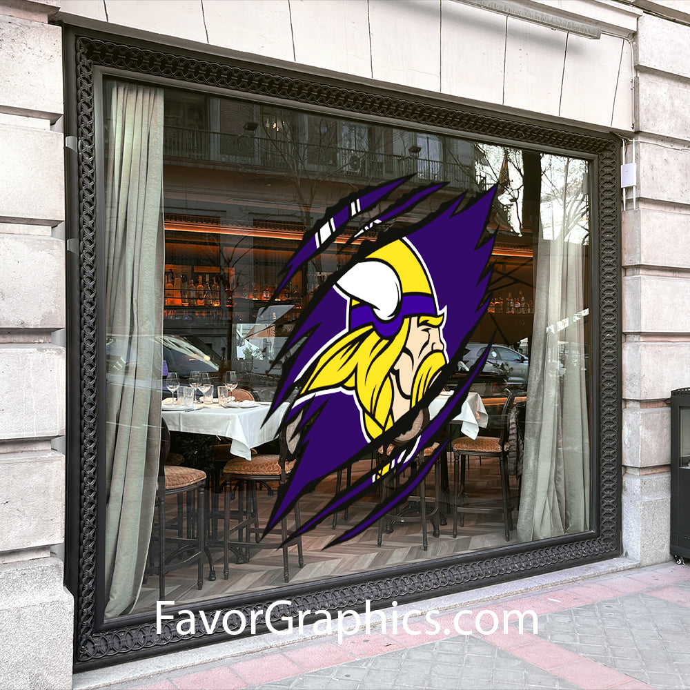 Minnesota Vikings Home Room Wall Vinyl Decal Sticker Mural Poster