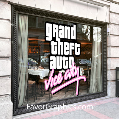 Grand Theft Auto: Vice City Home Room Wall Vinyl Decal Sticker Mural Poster