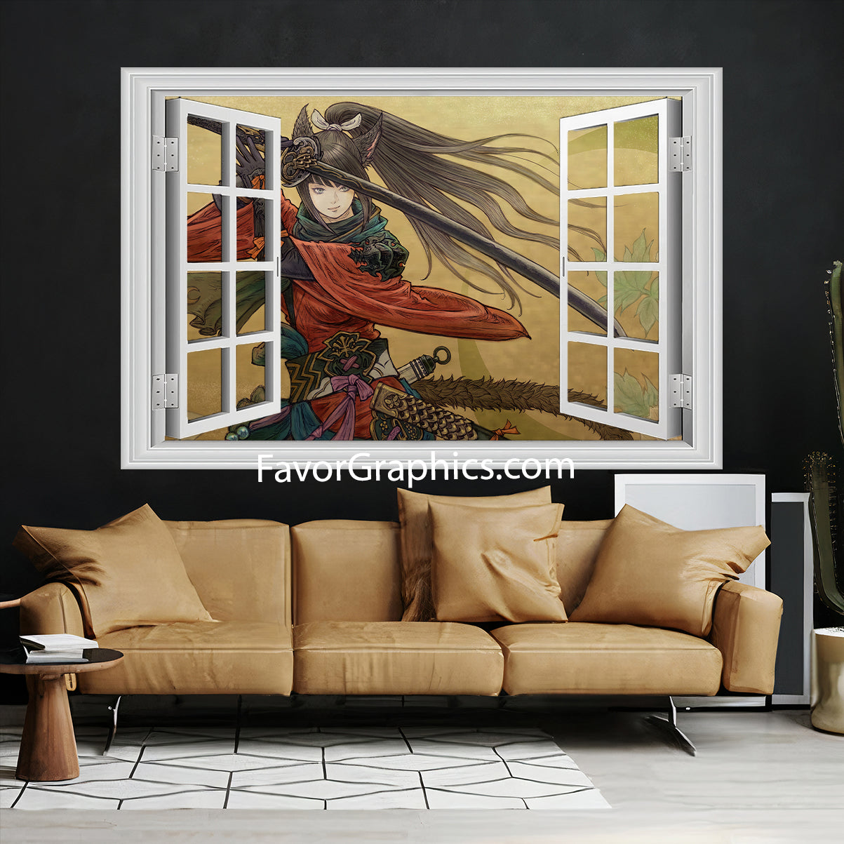 Samurai Vinyl Wall Art Decal Sticker Poster Print Mural