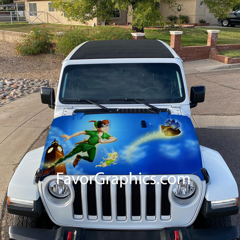 Peter Pan Itasha Car Vinyl Hood Wrap Decal Sticker