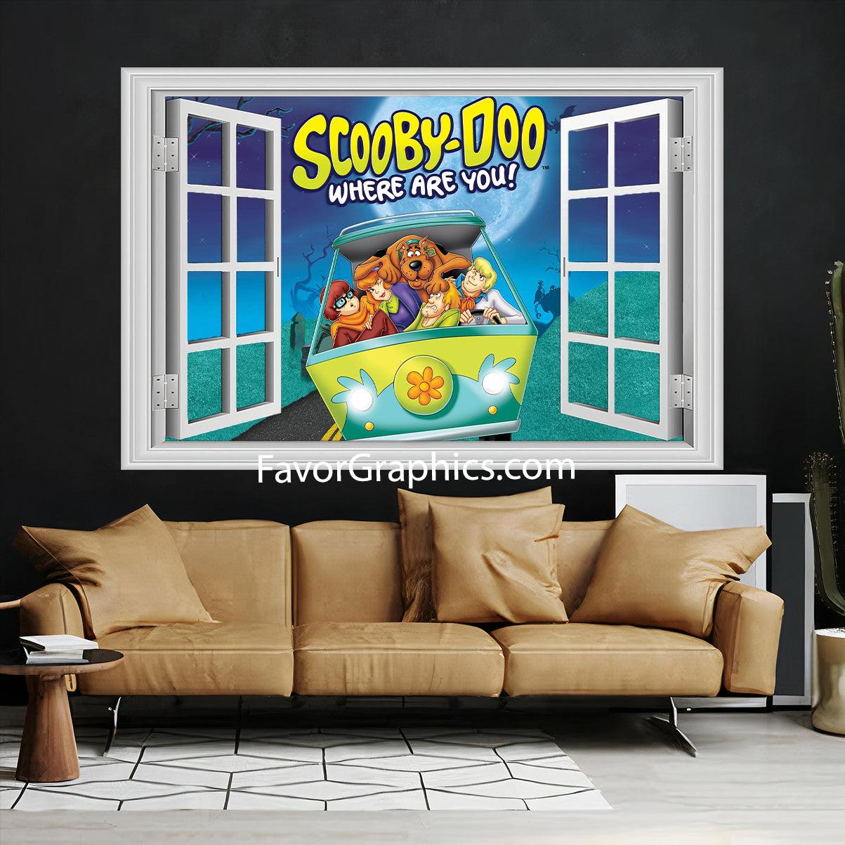 Scooby Doo Vinyl Wall Art Decal Sticker Poster Print Mural