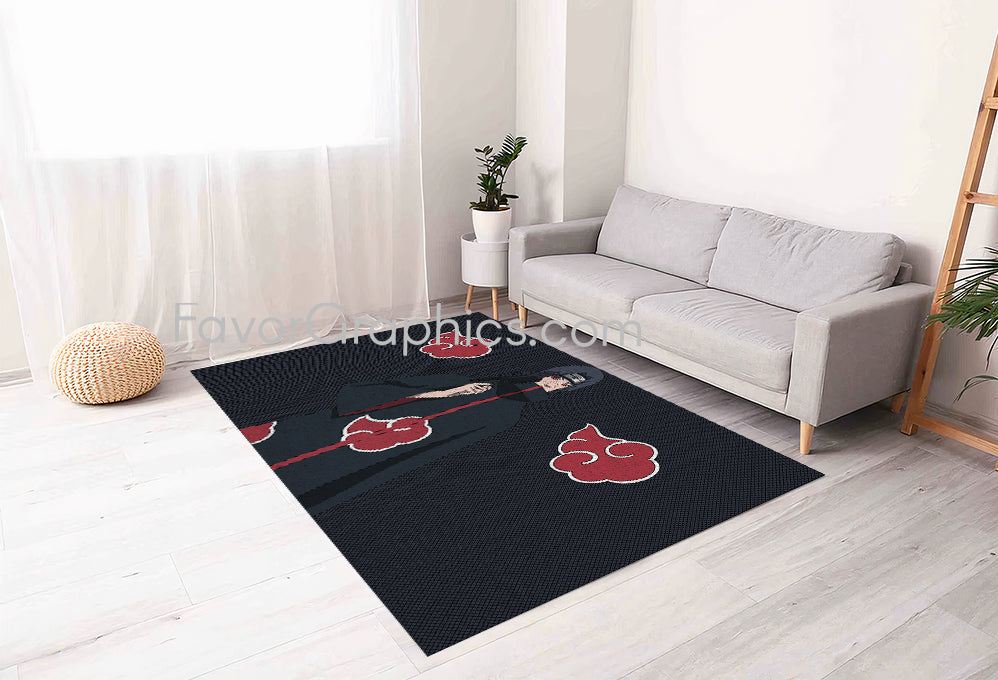 Itachi Uchiha Home Bedroom Decor Rug Carpet Mat