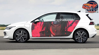 Itachi Uchiha Car Door Vinyl Wrap Decal Sticker