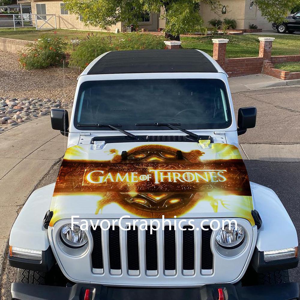 Game of Thrones Itasha Car Vinyl Hood Wrap Decal Sticker