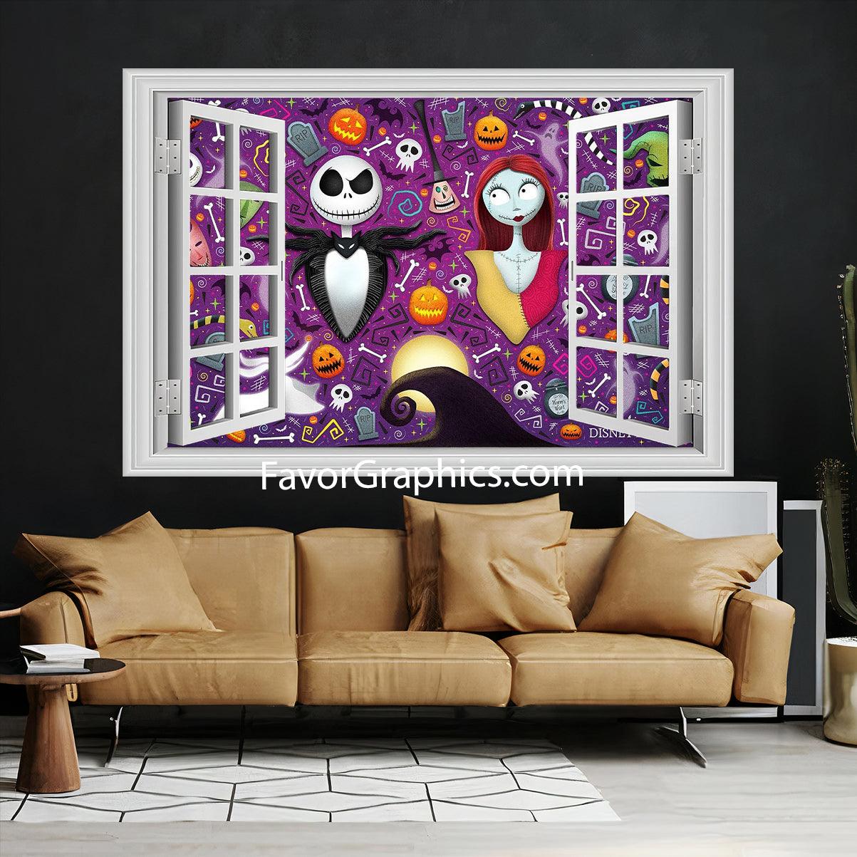 Nightmare Before Christmas Vinyl Wall Art Decal Sticker Poster Print Mural