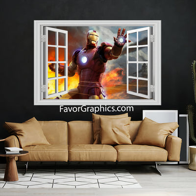 Iron Man Vinyl Wall Art Decal Sticker Poster Print Mural