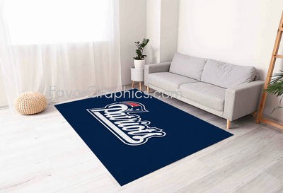 New England Patriots Home Bedroom Decor Rug Carpet Mat