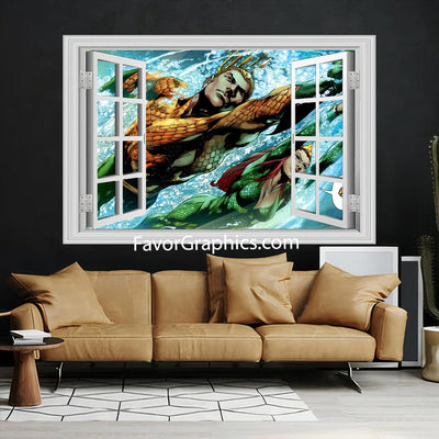 Aquaman Vinyl Wall Art Decal Sticker Poster Print Mural