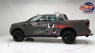 Venom Itasha Full Car Vinyl Wrap Decal Sticker