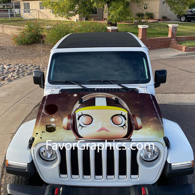 Molly Itasha Car Vinyl Hood Wrap Decal Sticker