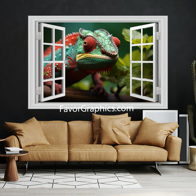 Chameleon Vinyl Wall Art Decal Sticker Poster Print Mural