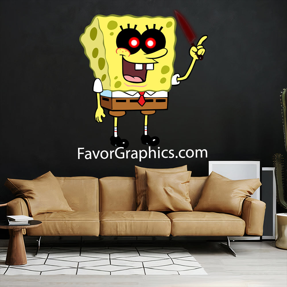 Spongebob Home Room Wall Vinyl Decal Sticker Mural Poster