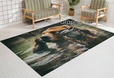 Bear Home Bedroom Decor Rug Carpet Mat