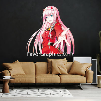 Zero Two Home Room Wall Vinyl Decal Sticker Mural Poster