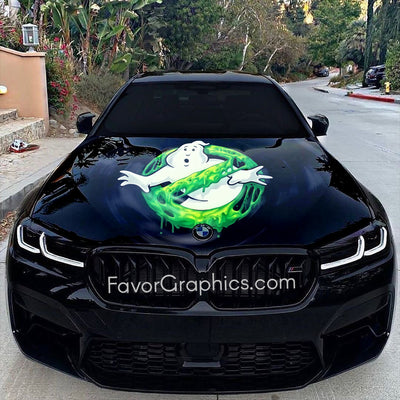 Ghostbusters Itasha Car Vinyl Hood Wrap Decal Sticker