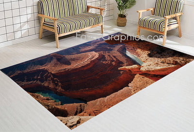 Grand Canyon Home Bedroom Decor Rug Carpet Mat