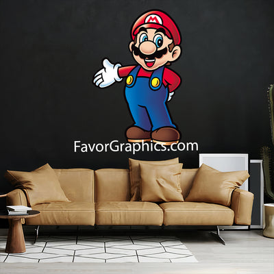 Mario Home Room Wall Vinyl Decal Sticker Mural Poster