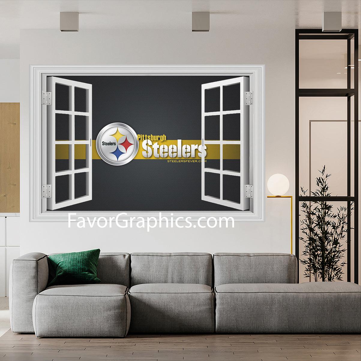 Pittsburgh Steelers Vinyl Wall Art Decal Sticker Poster Print Mural