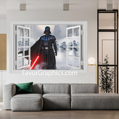 Darth Vader Vinyl Wall Art Decal Sticker Poster Print Mural