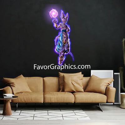 Beerus Dragon Ball Super Home Room Wall Vinyl Decal Sticker Mural Poster