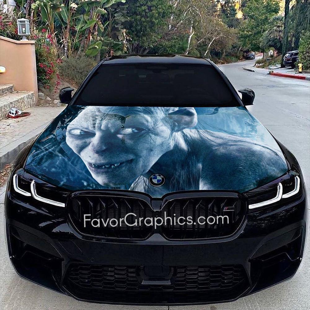 Smeagol Gollum Itasha Car Vinyl Hood Wrap Decal Sticker