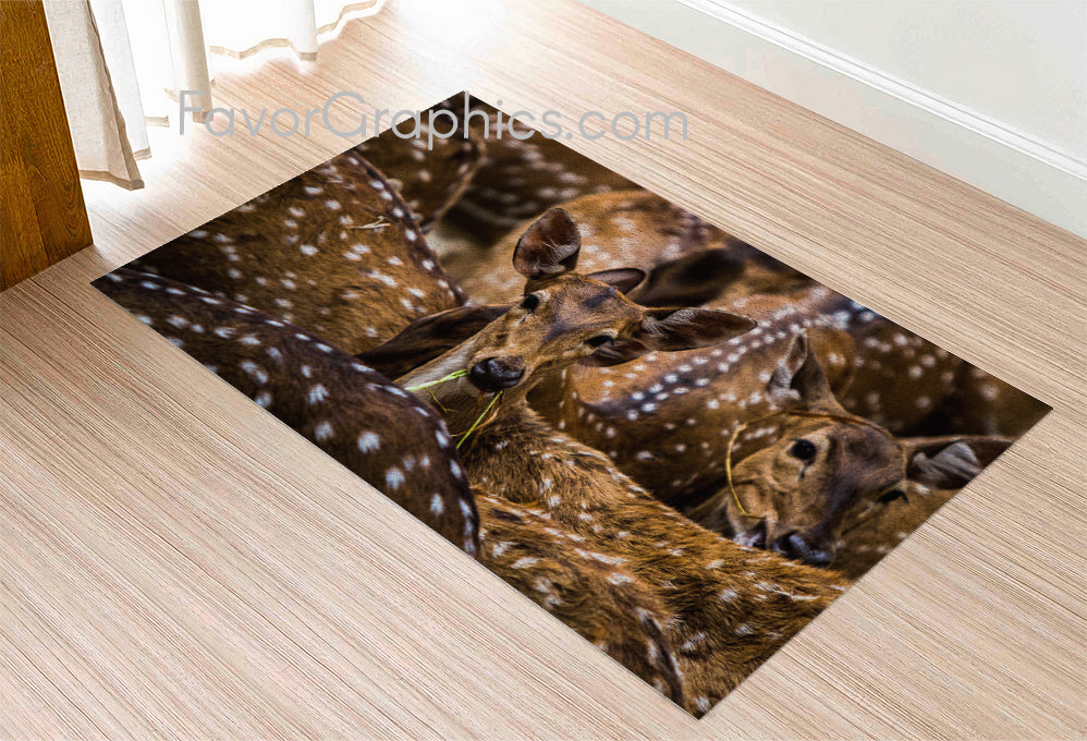 Deer Home Bedroom Decor Rug Carpet Mat