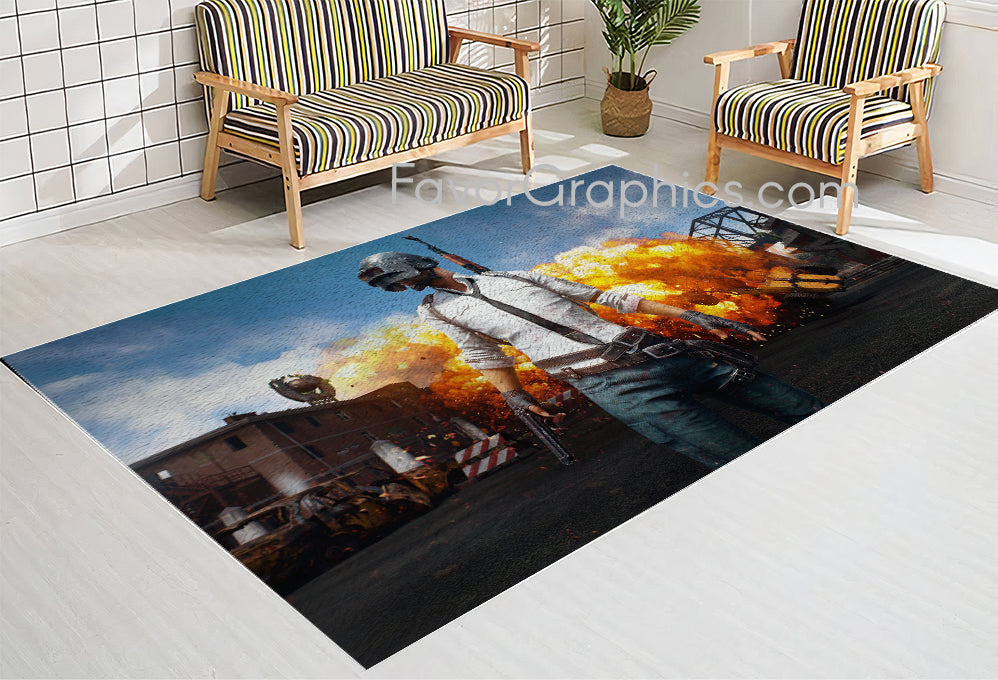 PUBG Home Bedroom Decor Rug Carpet Mat