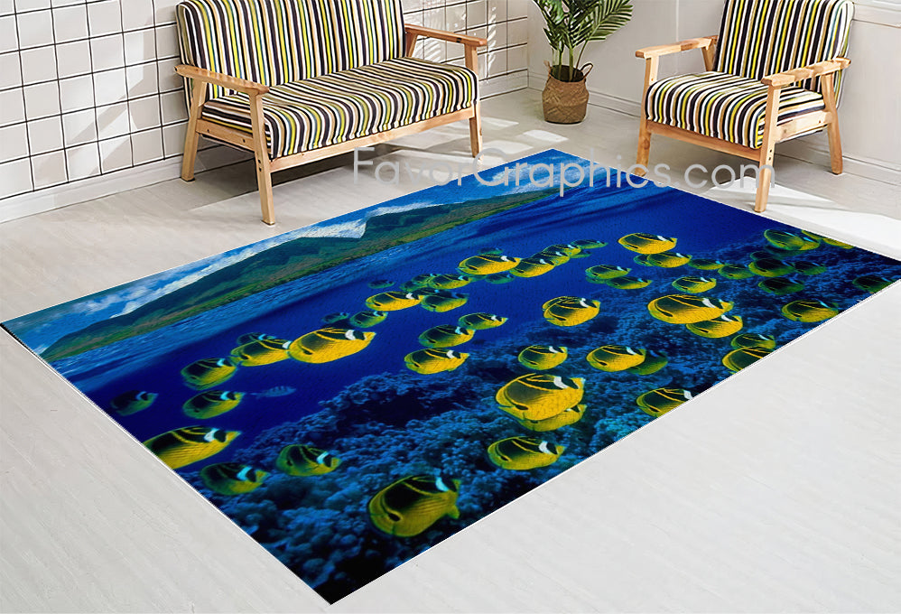 Butterflyfish Home Bedroom Decor Rug Carpet Mat