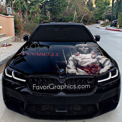 Annabelle Itasha Car Vinyl Hood Wrap Decal Sticker