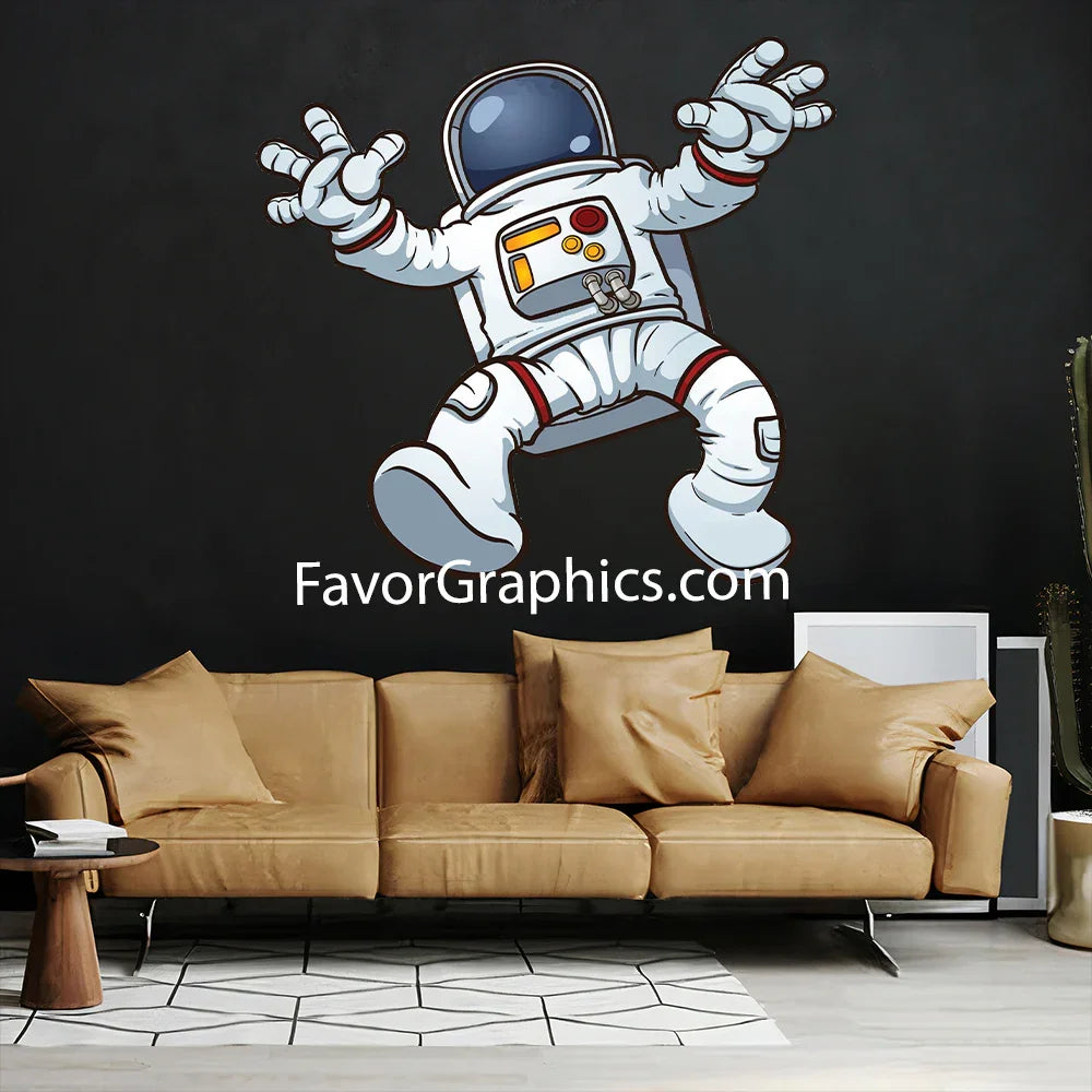 Astronaut Home Room Wall Vinyl Decal Sticker Mural Poster
