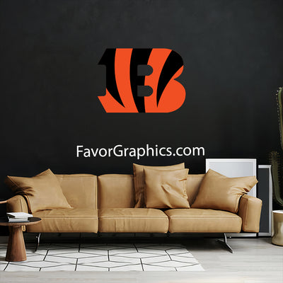 Cincinnati Bengals Home Room Wall Vinyl Decal Sticker Mural Poster